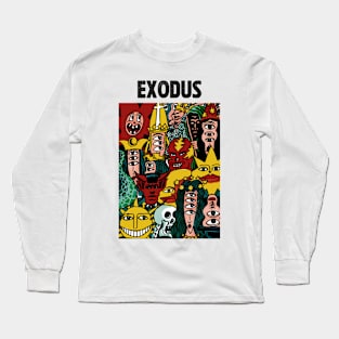 Monsters Party of Exodus Long Sleeve T-Shirt